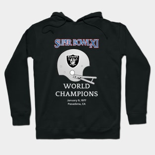 Super Bowl XI Oakland Raiders Hoodie